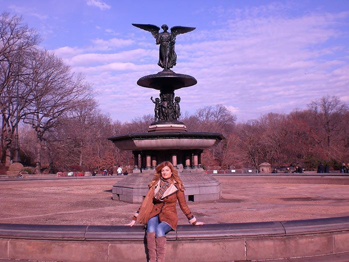 Nochevieja en Nueva York Central Park