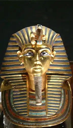 Máscara de Tutankamon barrio copto de El Cairo