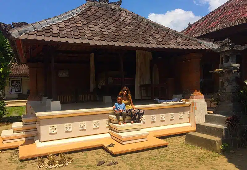 Aldea tradicional balinesa