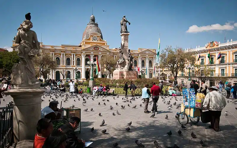 Plaza Murillo la paz