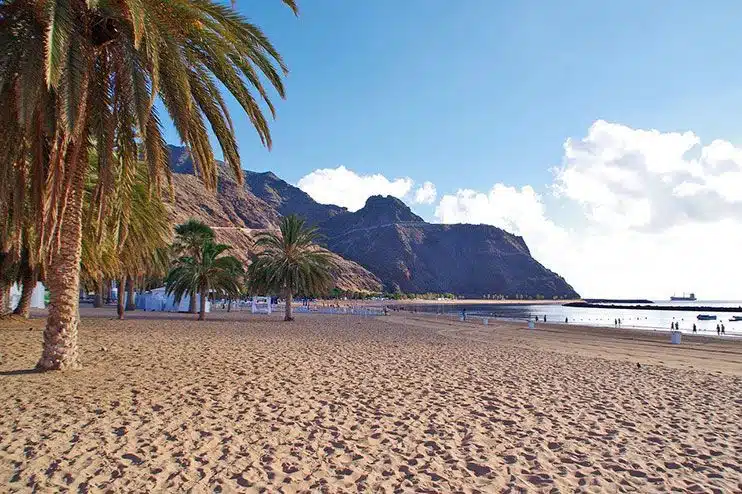 Playas mas bonitas de tenerife las Teresitas Tenerife