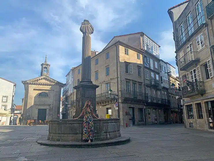 Plaza Cervantes Santiago de Compostela