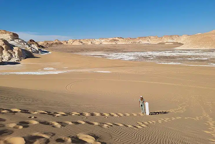 Excursión al desierto blanco de Egipto