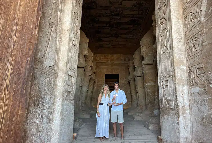 Llave de la vida en el Templo de Abu Simbel