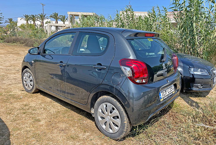 Alquiler de coche en Grecia