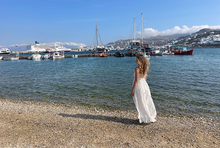 Antiguo puerto de Mykonos