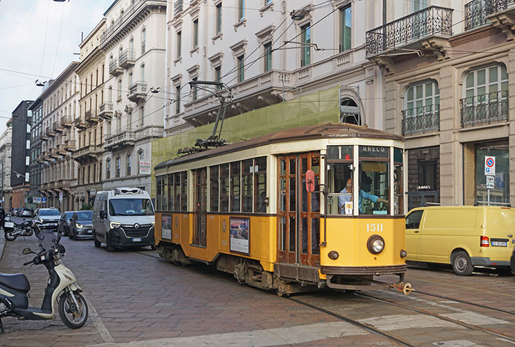 Tranvía histórico de Milán