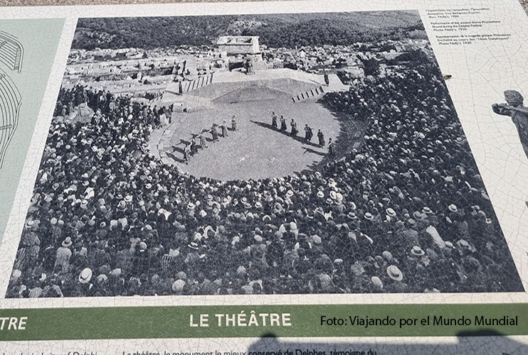 Reconstrucción del Teatro de Delfos - Foto: Viajando por el Mundo Mundial