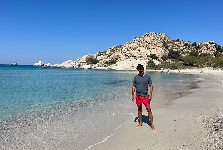 Playa de Mikri Vigla Naxos