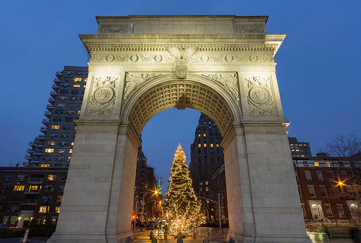 Árbol de Navidad de Washington Square
