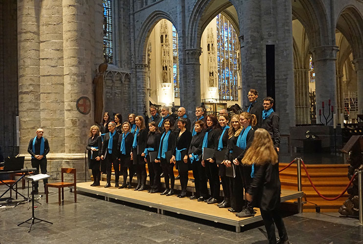 Recitales navideños en la Catedral de Bruselas