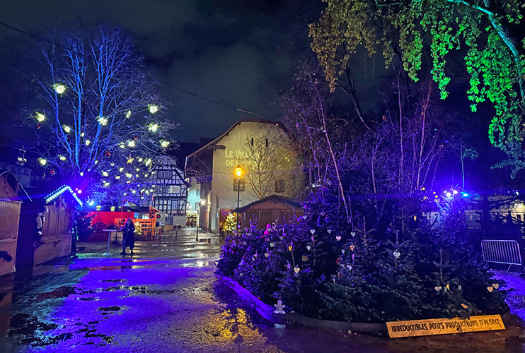 Luces de Navidad en Estrasburgo