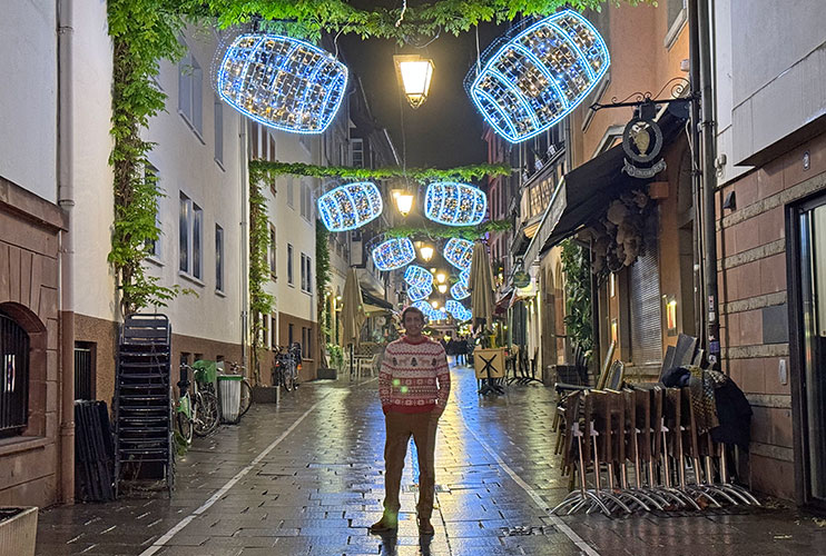 Luces de Navidad en Estrasburgo