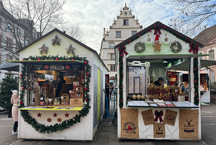 Mercado navideño de la Place de l´Ancienn Douane Colmar