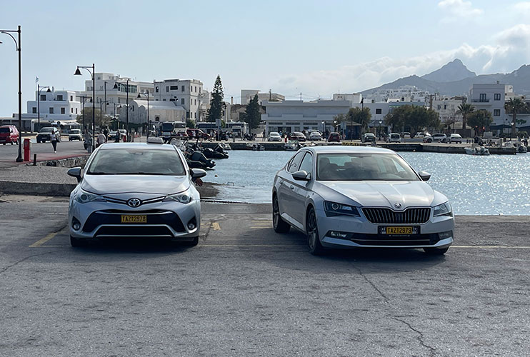 Alquiler de coches en las islas griegas