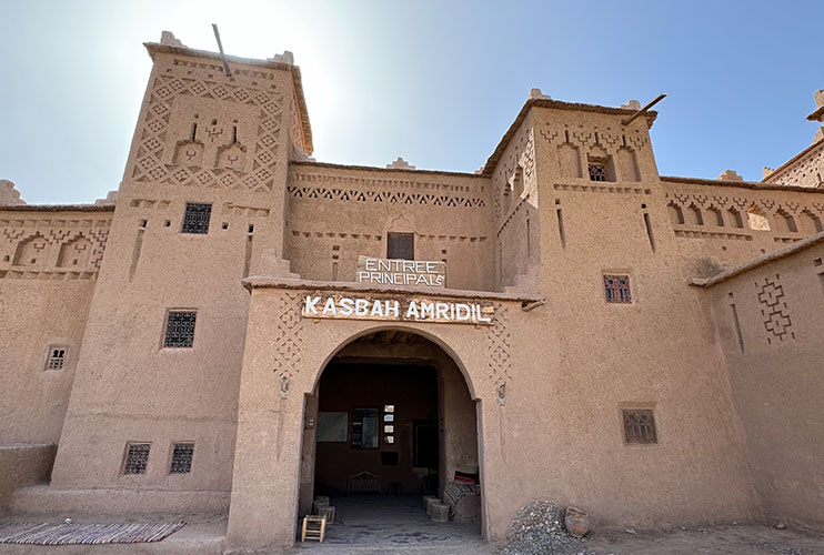 Entrada principal Kasbah de Amridil