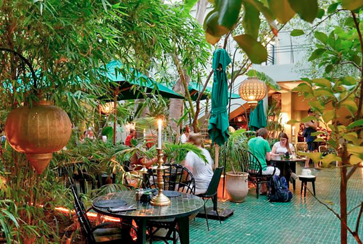 Restaurante Le jardin Marrakech