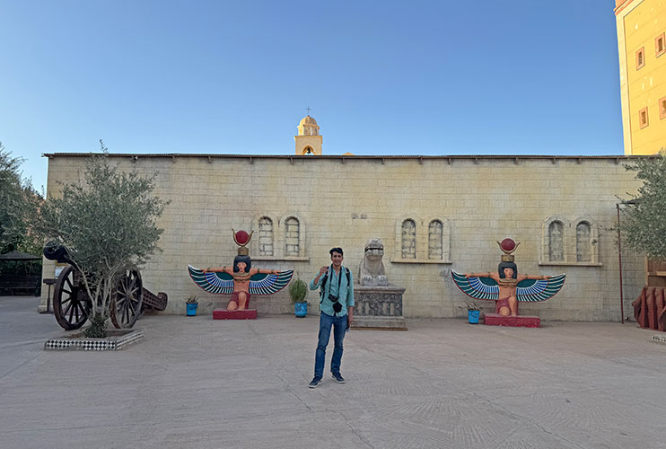Museo del cine: rodaje de películas en Ouarzazate