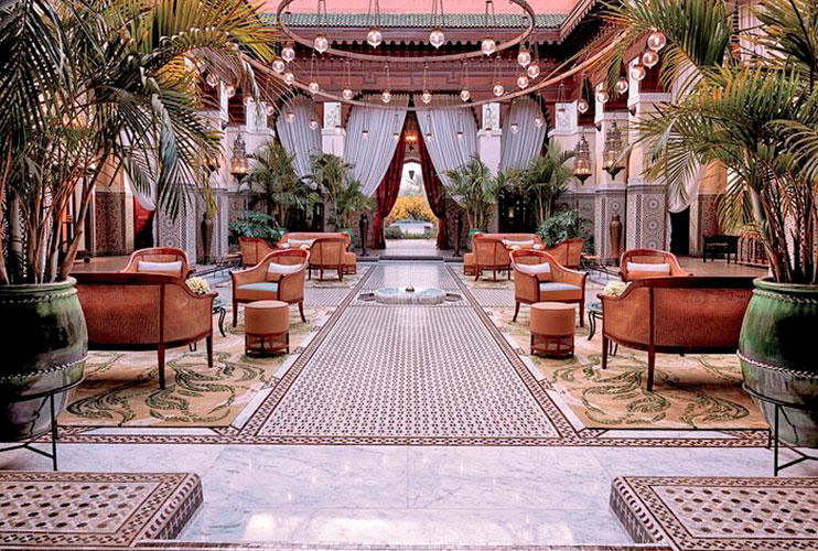 Restaurante de lujo en Marrakech: Royal Mansour