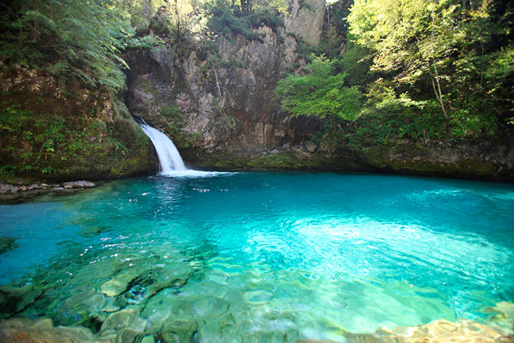 Blue Eye alpes albaneses