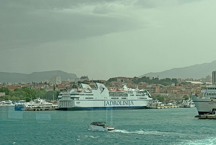 Ferry en Croacia