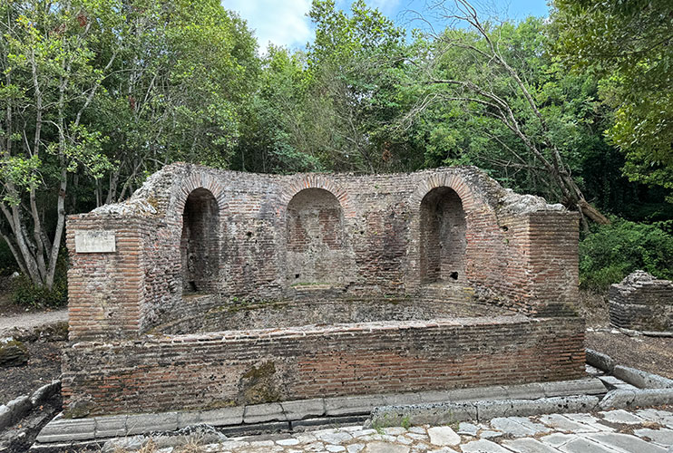 Fuente de las ninfas Butrinto Albania