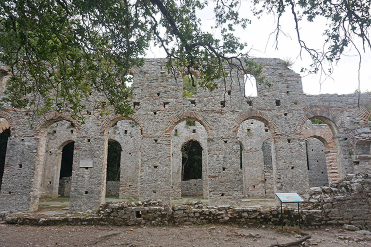 Gran basílica Butrinto Albania