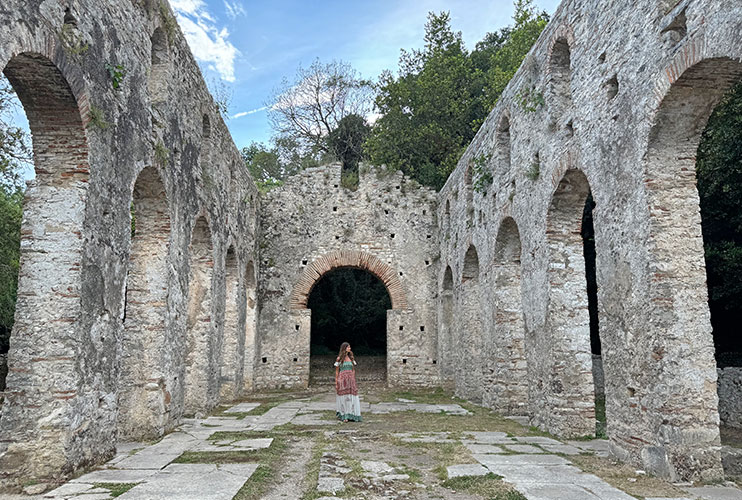 Gran basílica Butrinto Albania