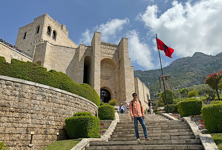 Qué ver en Kruje: museo Skanderbeg