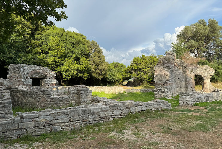 Palacio Tricónquido Butrinto Albania