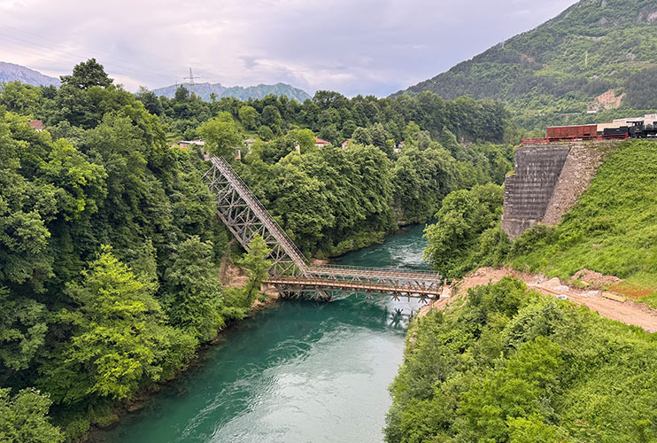 Puente Jablanica, Bosnia y Herzegovina