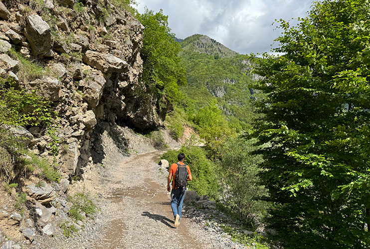 Trekking en los Alpes albaneses