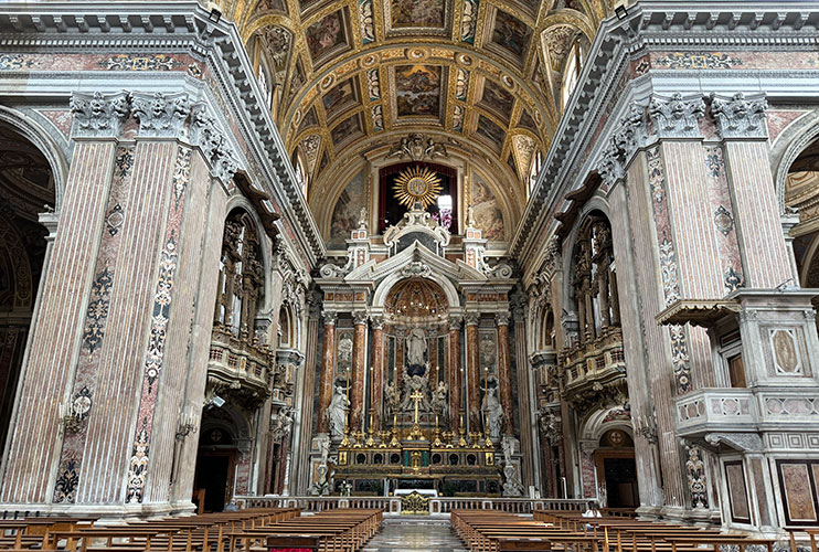 Iglesia del Gesu Nuovo Nápoles