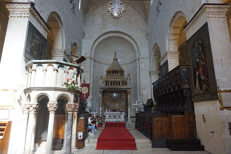 Qué ver en Trogir: catedral de San Lorenzo