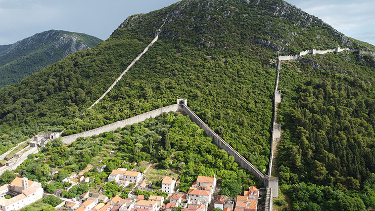 Muralla de Ston Croacia