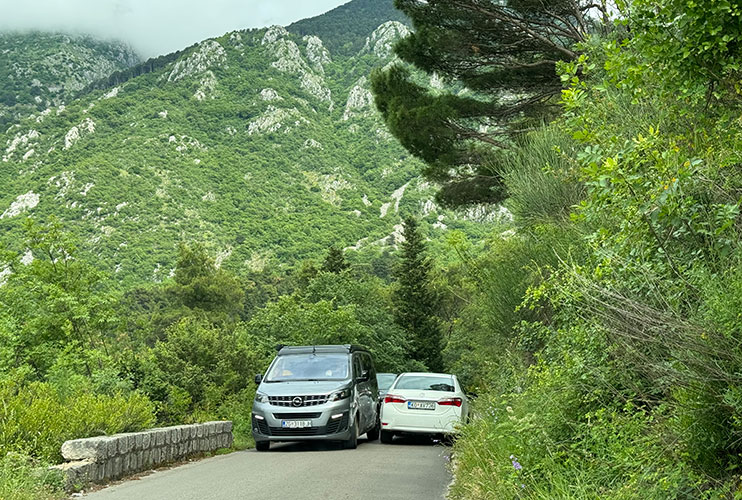 Carretera P1 Kotor