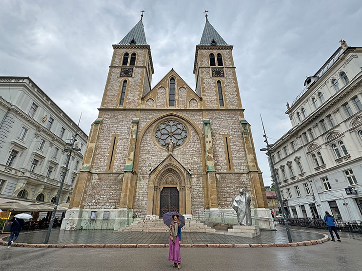 Qué ver en Sarajevo: Catedral del corazón de Jesús