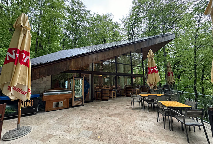 Restaurante en el parque Biogradska Gora