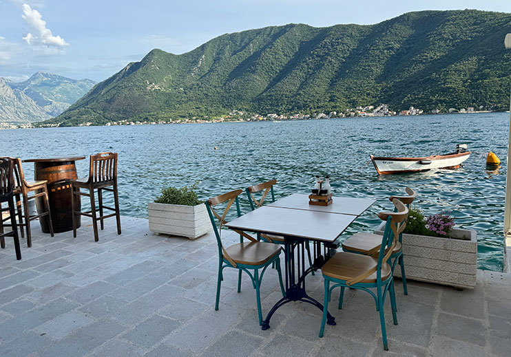 Dónde comer en Perast