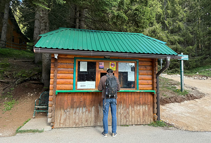 Entrada al parque Durmitor