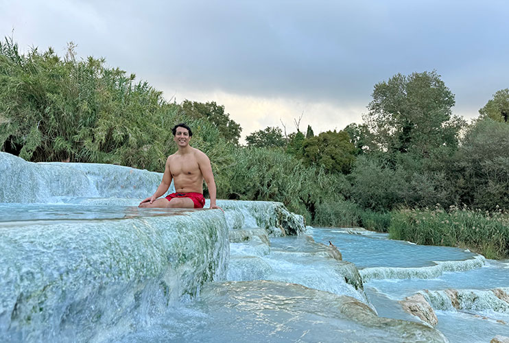 Termas de Saturnia, Italia