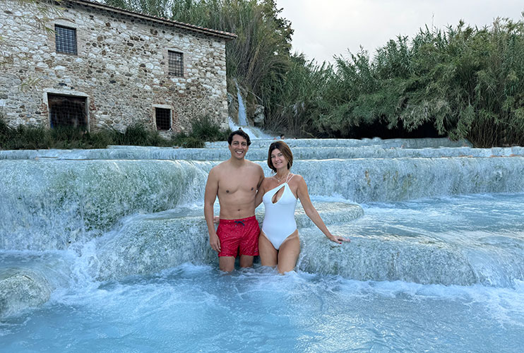 Cómo visitar las termas de Saturnia