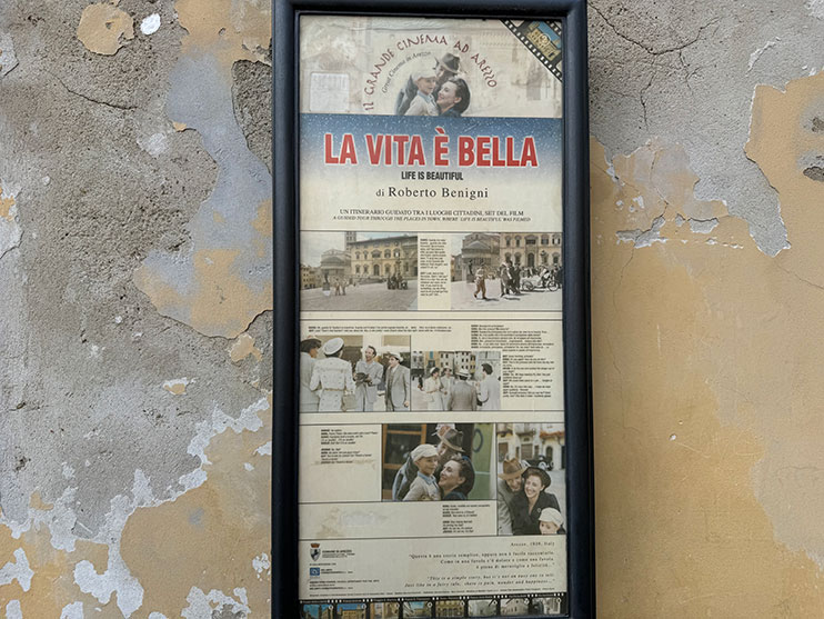 La vida es bella en Arezzo