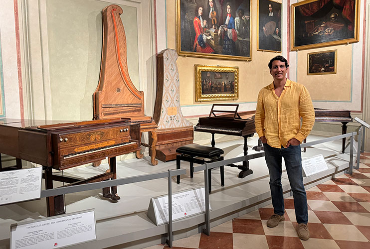 Galería de la Academia de Florencia: Museo de instrumentos musicales