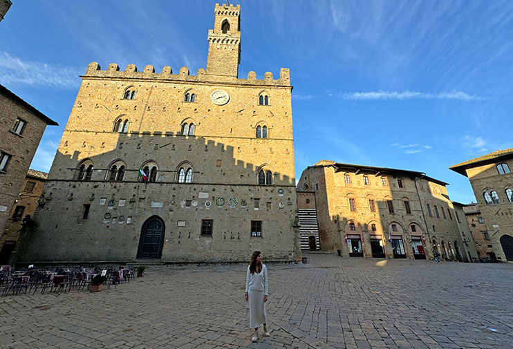 Qué ver en Volterra: piazza del priori