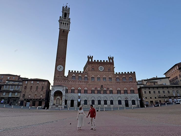 Piazza del campo, Siena