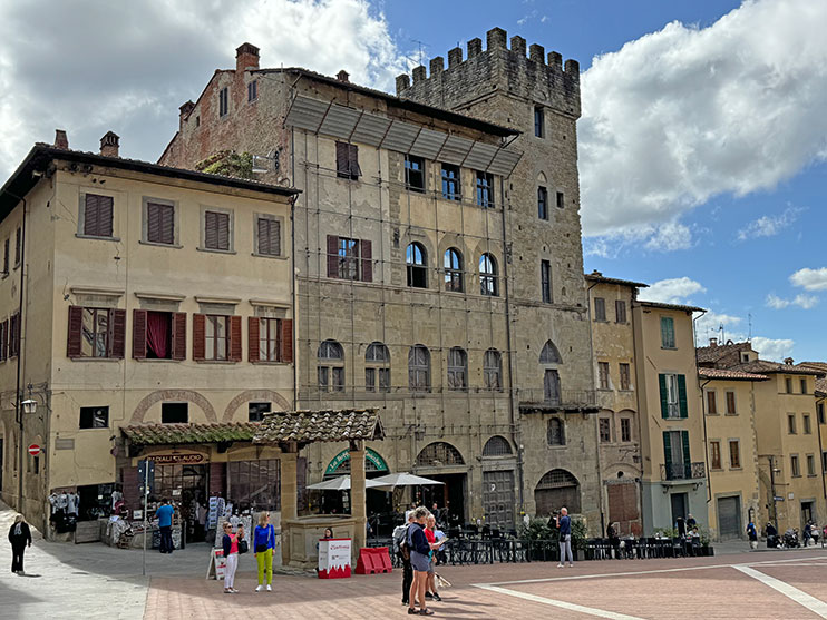 Piazza grande de Arezzo