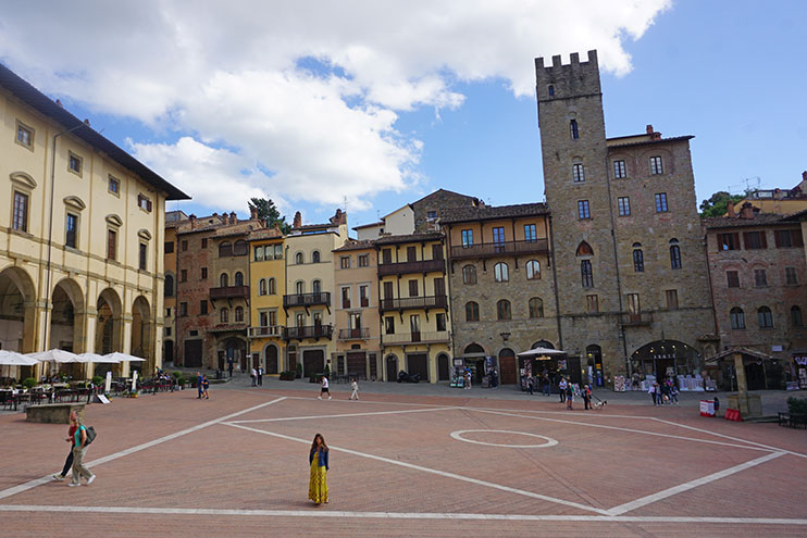 Piazza grande de Arezzo