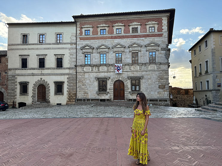 Qué visitar en Montepulciano: piazza grande