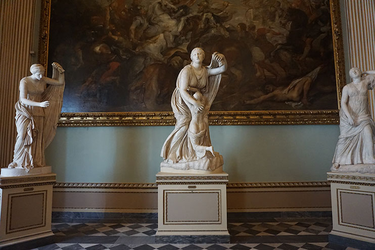 Sala della Niobe Galeria uffizi